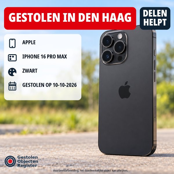 Gestolen Mobiele telefoon  Apple Iphone